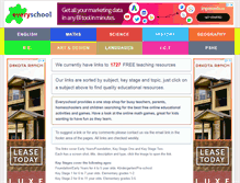 Tablet Screenshot of everyschool.co.uk